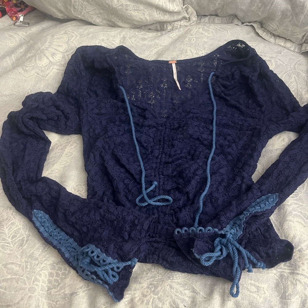 Free People lace top